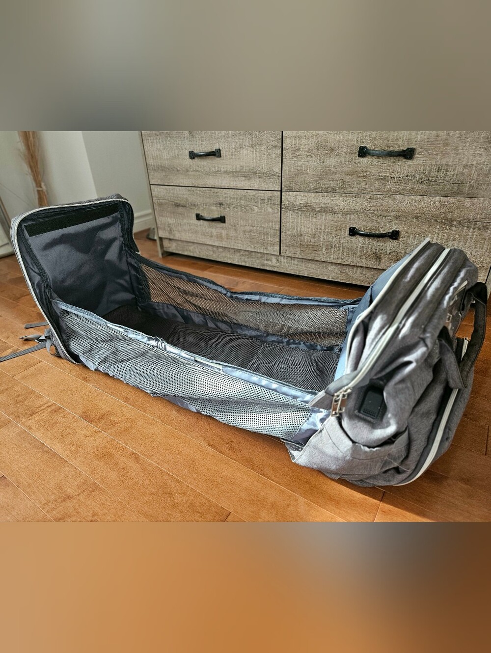 Diaper Bag With Changing Station